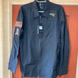 Nike Men’s NFL New England Patriots Salute to Service Full-Zip Jacket
